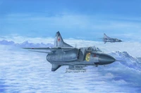 02853  авиация  M&amp;G-23M Flogger-B  (1:48) 9580208028538