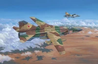 02855  авиация  Russian M&amp;G-23ML Flogger-G  (1:48) 9580208028552