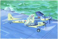 02895  ациация  De Havilland Sea Hornet NF.21  (1:48) 9580208028958