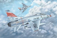 03221  авиация  F-100C Super Sabre  (1:32) 9580208032214