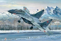 03226  авиация  Russian M&amp;G-29UB Fulcrum  (1:32) 9580208032269