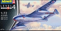 03934  авиация  Vampire F Mk.3  (1:72) 2000000153681