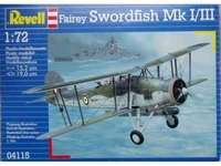 04115  авиация  Fairey Swordfish  (1:72) 4009803041155