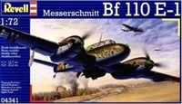 04341  авиация  Мессершмитт BF 110 E-1 (1:72) 4009803043418