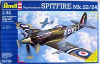 04704  авиация  Supermarine Spitfire Mk.22/24  (1:32) 4009803047041