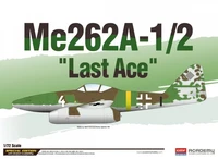12542  авиация  Me262A-1/2 "Last Ace" Special Edition  (1:72) 8809258925224