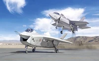 1419  авиация  Joint Strike Fighter program X-32A and X-35B   (1:72) 8001283014199