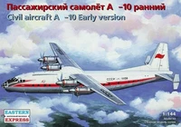 14484  авиация  А-10 ранний Аэрофлот (1:144) 4620748782479