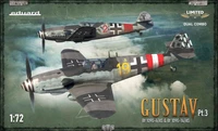 2150  авиация  Limited Dual Combo Gustav Pt. 3 Bf 109 G-6/AS &amp; G-14/AS  (1:72) 8591437593415