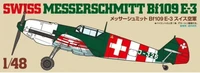 25200  авиация  Swiss  Messerschmitt  BF109 (1:48) 4950344252008