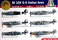 2719  авиация  BF-109G-6 ITALIAN ACES (1:48) 8001283027199