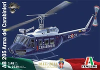 2739  авиация  AB 205 CARABINIERI (1:48) 8001283027397