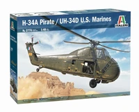 2776  авиация  H-34A Pirate /UH-34D U.S. Marines  (1:48) 8001283027762