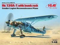 48213  авиация  Hs-126A-1 Легион "Кондор" (1:48) 2000000065489