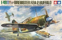 61019  авиация  Brewster F2A-2 Buffalo  (1:48) 2000000131016