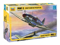 7204  авиация  МиГ-3 (1:72) 4600327072047