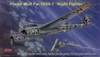 72529  авиация  Focke Wulf Fw-189A-1 "Night Fighter"  (1:72) 8594071080327