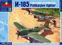 7273  авиация  Самолет  И-185  (1:72) 2000000072111