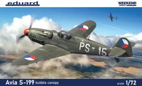 7471  авиация  Avia S-199 Bubble Canopy Weekend Edition  (1:72) 8591437582136