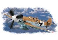 80224  авиация  Messerschmitt Bf109G-2/trop (1:72) 6939319202246