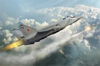 81753  авиация  Russian M&amp;G-31 Foxhound  (1:48) 6939319217530