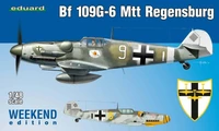 84143  авиация  Bf 109G-6 Mtt Regensburg (Weekend Edition)  (1:48) 859143752079