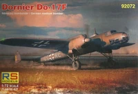 92072  авиация  Dornier 17F  (1:72) 2000000185699