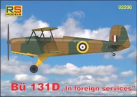 92206  авиация  Bücker Bü 131 D in foreign services  (1:72) 8594183912066