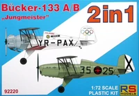 92220  авиация  Bücker Bü-133 A/B "Jungmeister"  (1:72) 8594183912202