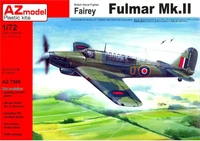 AZ7566  авиация  British Naval Fighter Fairey Fulmar Mk.II  (1:72) 4589913228054