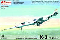 AZ7597  авиация  X-3 "Stiletto"  (1:72) 4589913258129