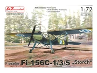 AZ7647  авиация  Fieseler Fi 156C-1/3/5 “Storch” Foreign Service  (1:72) 8592942276473