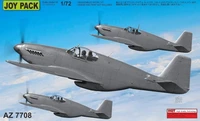 AZ7708  авиация  Joy Pack P-51B/C Mustang (2x Malcom canopy, 1x P-51B canopy)  (1:72) 8592942277081