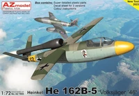 AZ7855  авиация  Heinkel He 162B-5 "Volksjager 46"  (1:72) 8592942278552