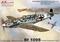 AZ7872  авиация  Messerschmitt Bf 109S "Kampf–Zweisitzer Emil"  (1:72) 2000002179177