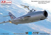 AZ7877  авиация  M&amp;G-17F 'Warsaw Pact'  (1:72) 8592942278774