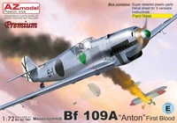 AZ7887  авиация  Messerschmitt Bf 109A "Anton" First Blood  (1:72) 8592942278873