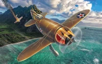 DW48010  авиация  Granville P-45B "Bee Killer" (What if)  (1:48) 4589913256354