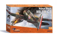 DW48017  авиация  Marcel Bloch MB. 151C.1  (1:48) 4589913283008