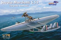 DW72020  авиация  Savoia-Marchetti S.55  (torpedo bomber)  (1:72) 4589913282995