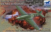 FB4008  авиация  Curtiss P-40C `Warhawk` Fighter (USAAF) 'Pearl Harbor and Other Theatre'  (1:48) 6970162330311