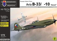KPH7205  авиация  Avia B-33/&amp;L-10 "Beast" Russian Attack Plane  (1:72) 8592942572056