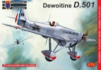 KPM0178  авиация  Dewoitine D-501 'In French service'  (1:72) 8592942101782
