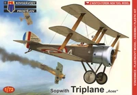 KPM0184  авиация  Sopwith Triplane "French Aces“  (1:72) 2000000177663
