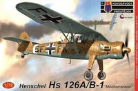 KPM0337  авиация  Henschel Hs-126A/B-1 "Mediterranean"  (1:72) 8592942103373