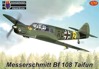 KPM0339  авиация  Messerschmitt Bf 108 Taifun  (1:72) 8592942103397