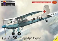 KPM0383  авиация  Let L-60 "Brigadyr" Export  (1:72) 8592942103830