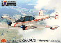 KPM0423  авиация  Let L-200A/D "Morava" Ambulance  (1:72) 8592942104233