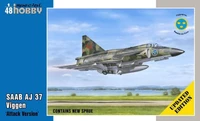 SH48148  авиация  AJ-37 Viggen "Attack version"  (1:48) 4589913256590