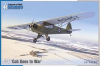SH48220  авиация  J-3 "Cub goes to war"  (1:48) 8594071089245